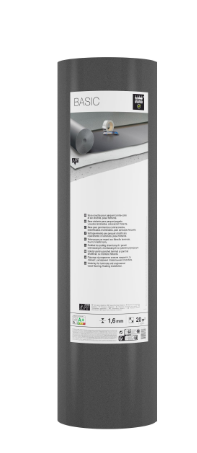 Sous-couche sol stratifié, 1er prix basic Ep.1.6 mm, 20 m²