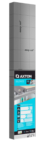Sous-couche sol stratifié, Silence Ep.2 mm AXTON, 15 m²