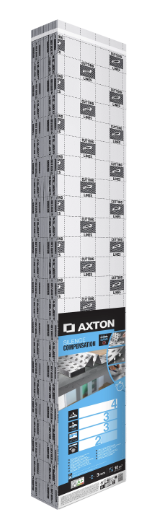 Sous-couche sol stratifié, Silence compensation Ep.3 mm AXTON, 10 m²