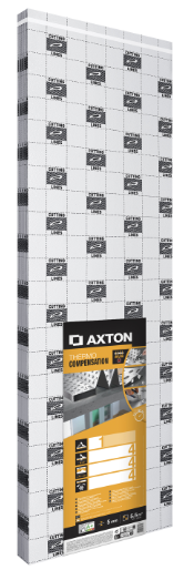 Sous-couche sol stratifié, Thermo compensation Ep.5 mm AXTON, 5.5 m²