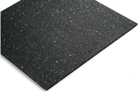 Plaque de sol caoutchouc sol Anti vibrations NOMA RUB l.0.6 m x L.0.6 m x Ep.10