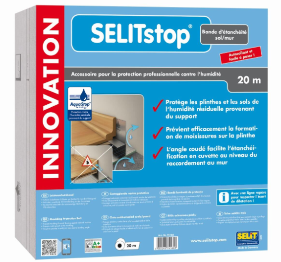 Barrière antihumidité sol stratifié, Selitstop Ep.1 mm SELIT, 1.5 m²