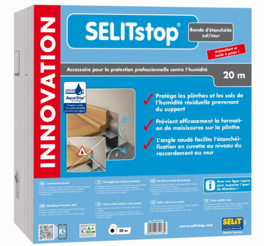 Barrière antihumidité sol stratifié, Selitstop Ep.1 mm SELIT, 1.5 m²