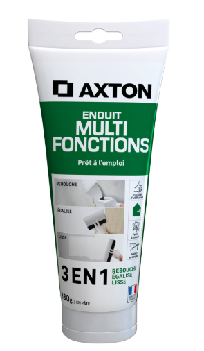 Enduit multifonction en pâte Prêt à l'emploi AXTON blanc 330 g