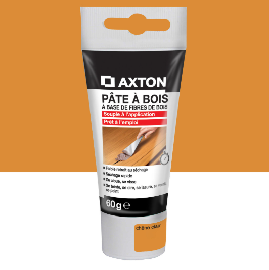 Pâte à bois AXTON chêne clair 60 g
