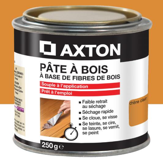 Pâte à bois AXTON chêne clair 250 g
