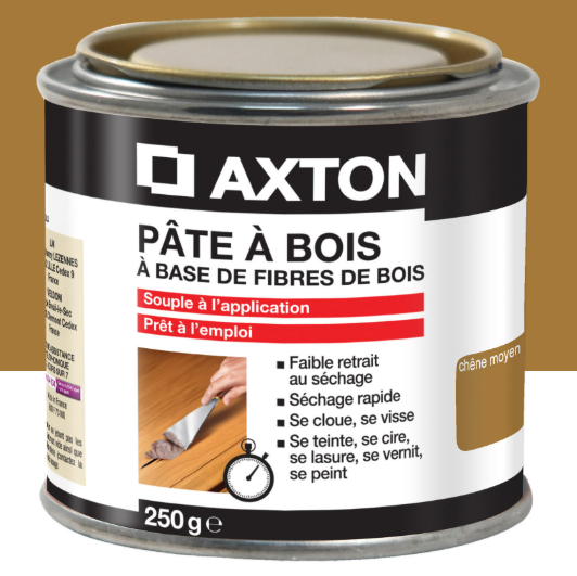Pâte à bois AXTON chêne moyen 250 g