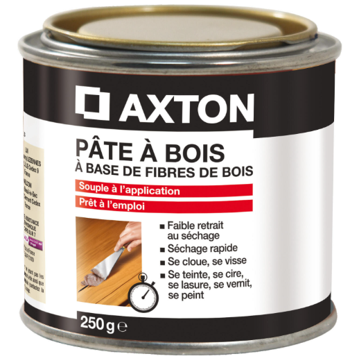 Pâte à bois AXTON blanc 250 g