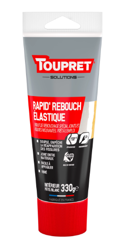 Enduit de rebouchage en pâte élastique TOUPRET 300 gr