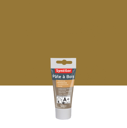 Pâte à bois , SYNTILOR chêne moyen 50 g