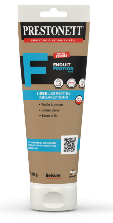 Enduit de lissage en pâte F PRESTONETT blanc 330 g