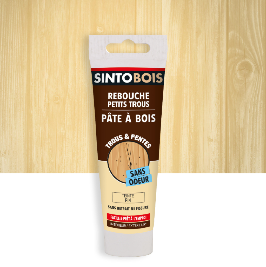 Pâte à bois Petits trous SINTO pin 80 g