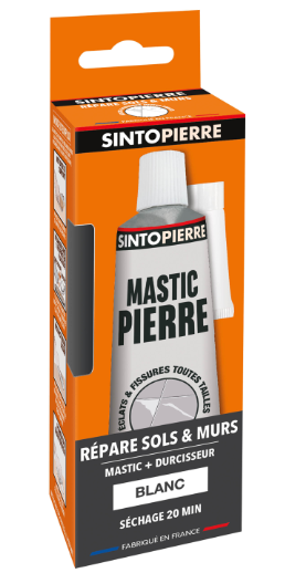 Mastic Sintopierre, mastic et durcisseur SINTO blanc 100 g