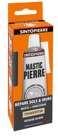 Mastic Sintopierre, mastic et durcisseur SINTO beige 100 g