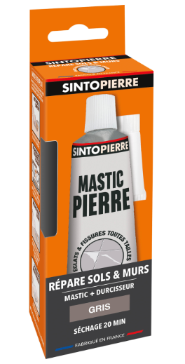 Mastic Sintopierre, mastic et durcisseur SINTO gris 100 g
