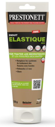 Enduit de rebouchage en pâte Elastique PRESTONETT 330 g