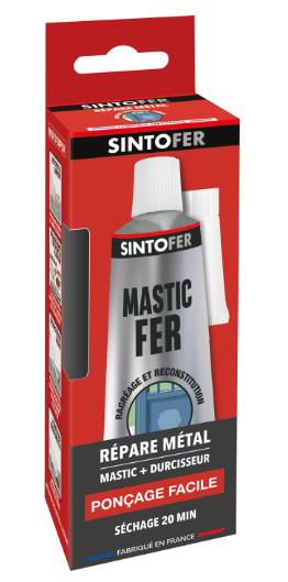 Mastic avec durcisseur Sintofer 115g blanc SINTO