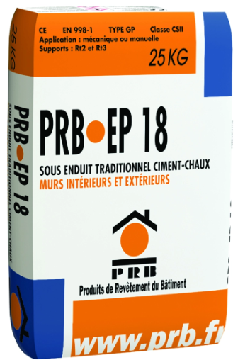 Sous enduit EP 18, PRB, 25kg