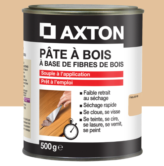Pâte à bois AXTON neutre 500 g