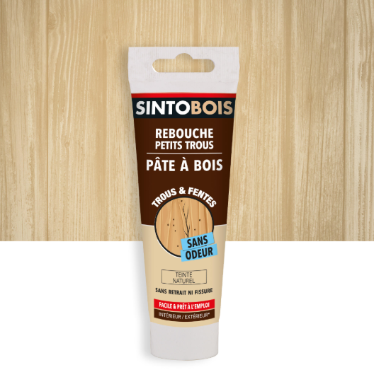 Pâte à bois Petits trous SINTO naturel 80 g