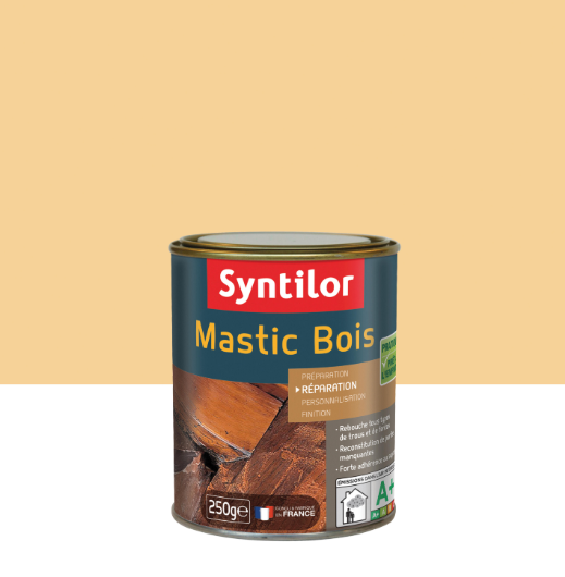 Mastic bois SYNTILOR Bois clair 250 g