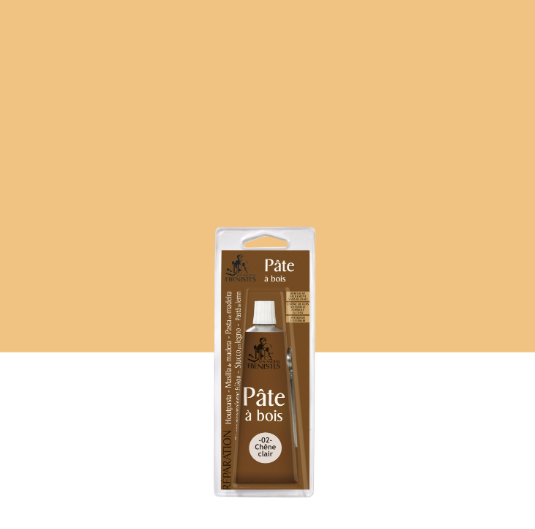 Pâte à bois LES ANCIENS EBENISTES, chêne clair, 75 ml