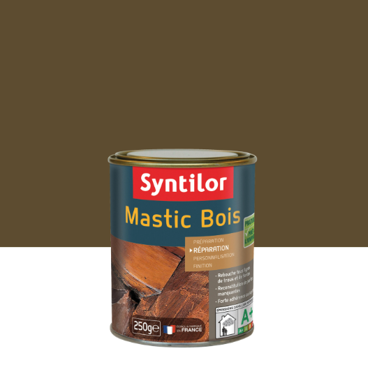 Mastic bois SYNTILOR Bois foncé 250 g