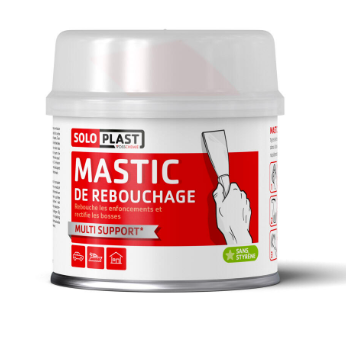 Enduit de rebouchage De rebouchage SOLOPLAST gris 461 g