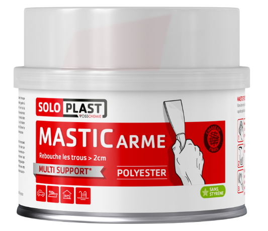 Mastic Armé SOLOPLAST marron 325 g