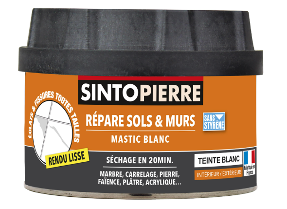 Mastic Sintopierre SINTO blanc 280 g