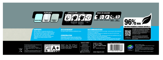 Enduit de lissage en pâte Rapid'liss TOUPRET blanc 4 kg