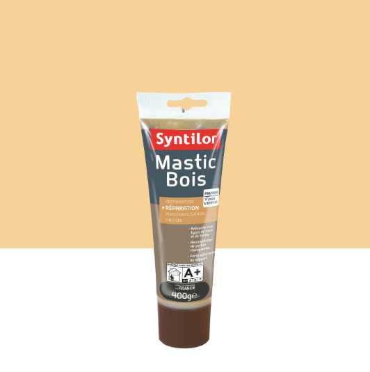 Mastic bois SYNTILOR bois clair 400g