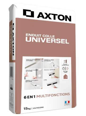Enduit colle Universelle AXTON 15 kg