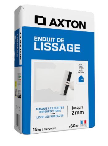 Enduit de lissage en poudre AXTON blanc 15 kg