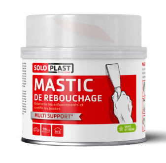 Mastic De rebouchage multisupport SOLOPLAST gris clair 947 g