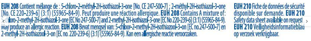 Enduit de rebouchage allégé, pâte SEMIN blanc 2kg