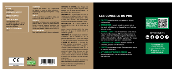 Enduit multifonction en pâte 4 en 1 PRESTONETT blanc 12 kg