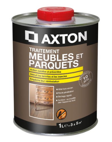 Traitement du bois meuble, parquet et boiserie AXTON 0.5 l