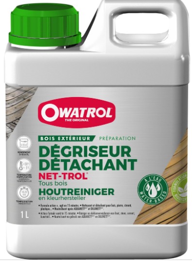 Dégriseur OWATROL Pour bois net trol 1 l, incolore