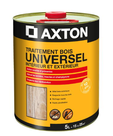 Traitement du bois multiusage AXTON 5 l