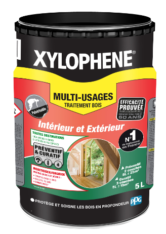 Traitement du bois multiusage XYLOPHENE Multi-usages 5 l