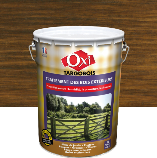 Traitement du bois extérieur OXYTOL Targobois 1 ans, 5 l