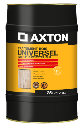 Traitement du bois multiusage AXTON 25 l