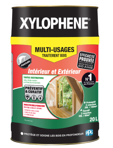 Traitement du bois multiusage XYLOPHENE Multi-usages 20 l