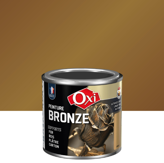 Peinture extérieure fer, bois Multisupports OXI bronze brillant 0.125l