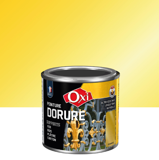 Peinture dorure extérieur OXI or martelé 125 ml