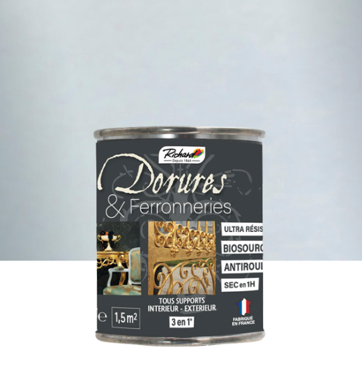 Peinture Dorure, satiné, RICHARD, argent 125 mL