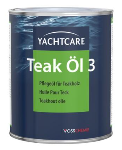 Huile extérieure pour teck OI YACHTCARE satin 1l