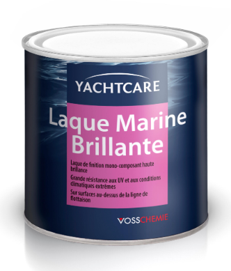 Laque marine pour bateau Yachtcare, bleu marine brillant 750ml