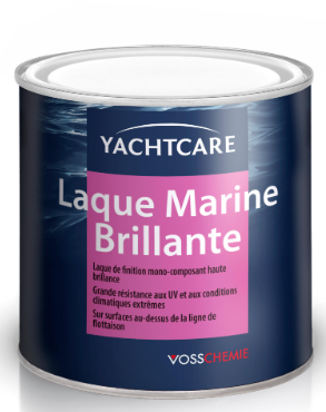 Laque marine pour bateau Yachtcare, blanc perle, brillant 750ml